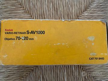 Kodak Vario Retinar 70/120mm x proiettore diapo