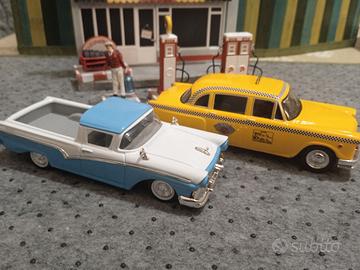 1/43 Pickup Ford Ranchero e Taxi Checker mint