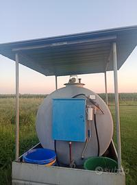 cisterna gasolio dado tank lt 3350 con tettuccio 