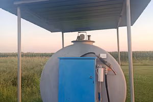 cisterna gasolio dado tank lt 3350 con tettuccio 