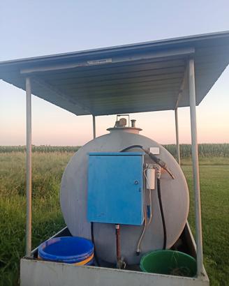 cisterna gasolio dado tank lt 3350 con tettuccio 