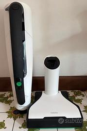 Aspirapolvere no fili Folletto VK7 e spazzola EB7