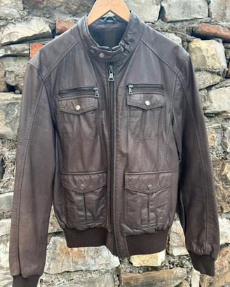 Giubbotto uomo in pelle David Mayer Naman tg. 50