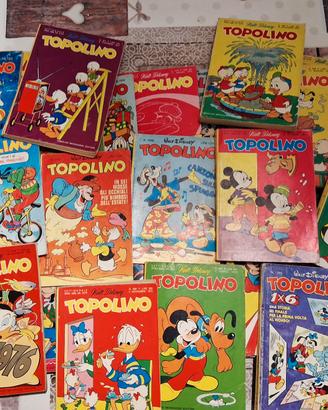 Lotto fumetti Topolino anni ’70-'80-'90