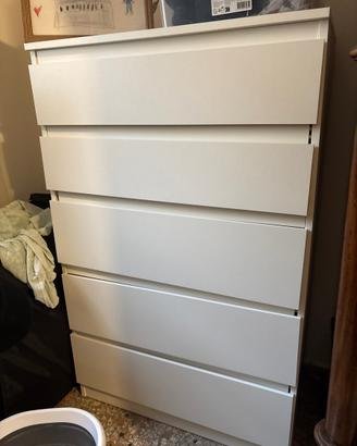 Cassettiera IKEA Kullen (versione a 5 cassetti)