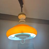 Lampadario estensibile antico anni 70