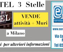 179/20 In Milano HOTEL 3 stelle, 1100 mq,