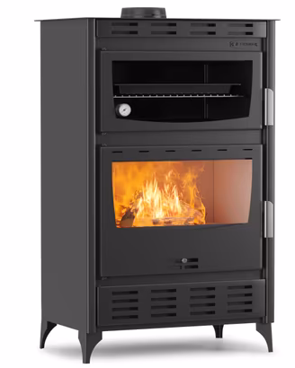 Stufa a legna con forno Ventilata Lucia 20 kw