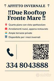 Appartamento Rooftop Frontemare a Sottomarina. Amp