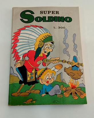 FUMETTO SUPER SOLDINO-N.34-DEL 1975-128 PAG.-B/N