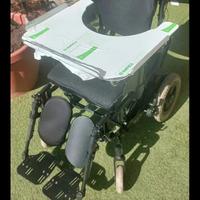 sedia a rotelle basculante polifuz per anziani 