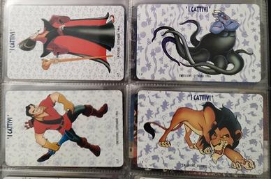 Schede telefoniche rare- i cattivi