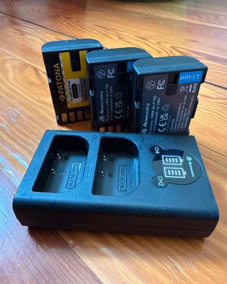 Batterie panasonic GH5 + caricabatterie