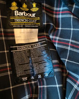 Barbour Waxed Trench Coat