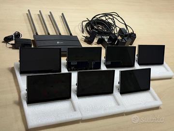 Sistema interattivo 7 Raspberry Pi + display touch