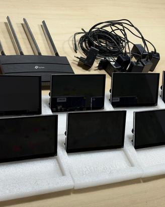 Sistema interattivo 7 Raspberry Pi + display touch