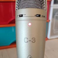 Microfono da studio Behringer C-3