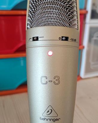 Microfono da studio Behringer C-3