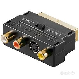 Goobay Convertitore Scart SVHS/RCA