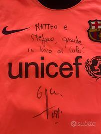 MAGLIA FC BARCELONA AUTOGRAFATA DA PEP GUARDIOLA