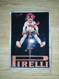 insegna PIRELLI riproduzione anni '20 