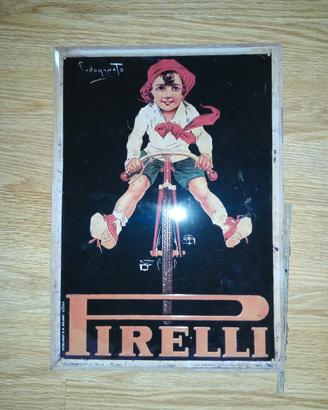 insegna PIRELLI riproduzione anni '20 