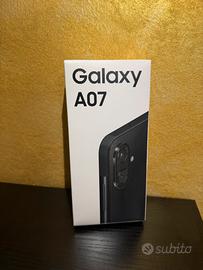 Samsung Galaxy A07 128GB Black Nuovo Sigillato