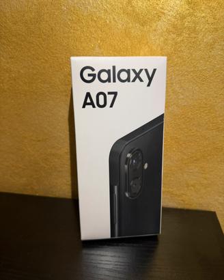 Samsung Galaxy A07 128GB Black Nuovo Sigillato