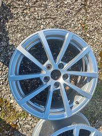 cerchi in lega Audi originali 5x112, 17"