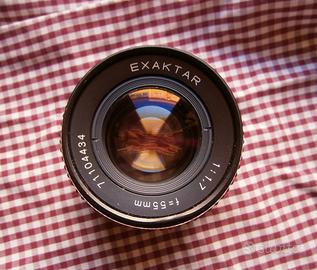 EXAKTAR 55mm 1:1,7+Kenko TO-R auto 2X