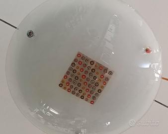 Plafoniera nuova in vetro di Murano