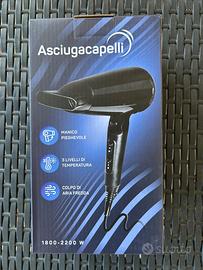 Asciugacapelli 2200W – NUOVO, mai aperto!