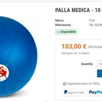 PALLE  MEDICHE 10KG e 2KG
