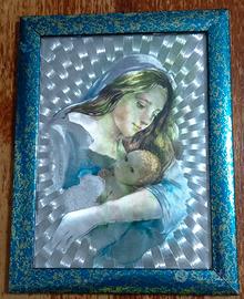 Quadro Madonna con Bambino