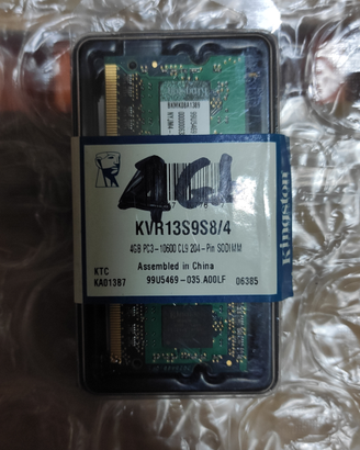 RAM DDR 1,2,3 per PC desktop o portatile 4 GB 3GB