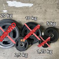 Set dischi per bilanciere