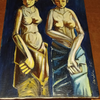 Pittura olio su tela