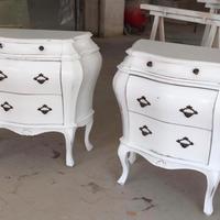 Coppia comodini shabby