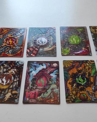 10 carte Fantasy Riders Edicion Limitada Panini 