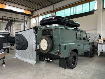 Tendalino con pareti laterali / Eventuale Defender