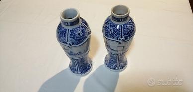 Vasi olandesi in stile cinese - coppia