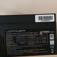 Alimentatore LC-Power 700W ATX – Usato 2 giorni