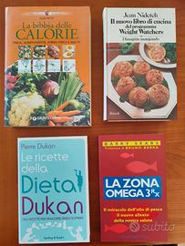 4 libri alimentazione e diete