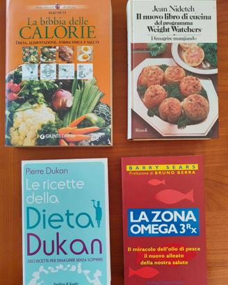 4 libri alimentazione e diete