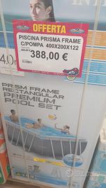 Piscina fuori terra intex 4x2