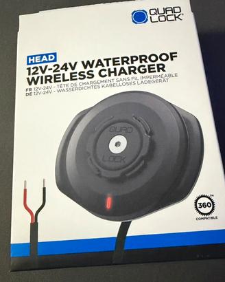 Quad Lock - Wireless Charger moto Waterproof