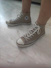 Converse All Star alte beige – taglia 44.5
