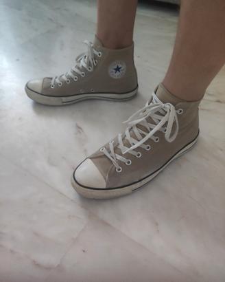Converse All Star alte beige – taglia 44.5