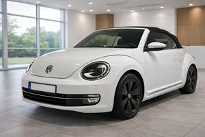 VW Maggiolino Beetle cabrio LED/pelle/twister18"