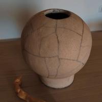  Vaso ceramica Raku